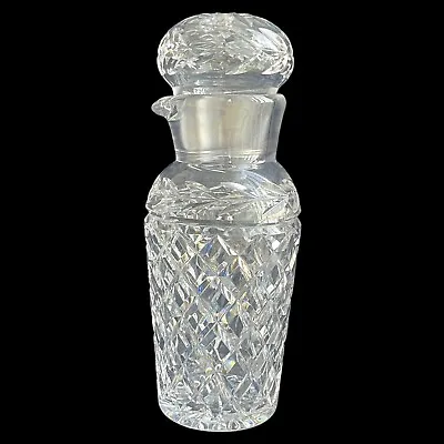 Buy Waterford Ireland Glandore Cocktail Shaker Crystal Clear Cut Glass • 100.56£