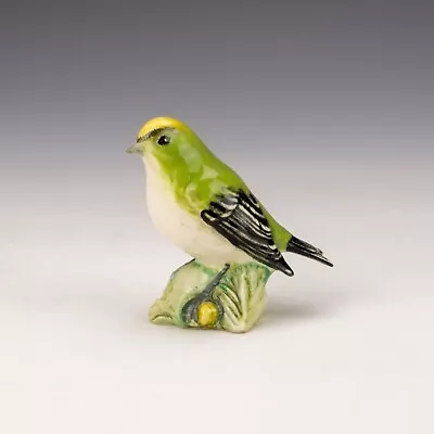 Buy Beswick Pottery - Hand Painted Goldcrest Bird Figure 2415 • 9.99£