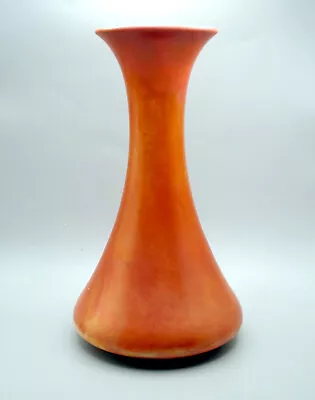 Buy RUSKIN C1913 British Art Pottery Orange VASE A/F • 11.50£
