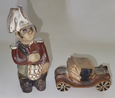 Buy Tremar Pottery Scottish Highlander Sporran Figure + Car • 13.99£