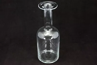 Buy Vintage Clear Glass Holmegaard / Otto Brauer Style Gulvvase By Cascade/Woods • 36£