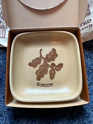Buy Honiton Pottery Vintage Ash Tray New In Box With Bag • 4£