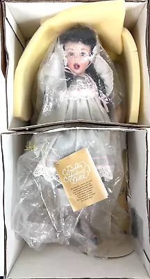 Buy Porcelain Doll, Franklin Heirloom, Boxed • 12.99£
