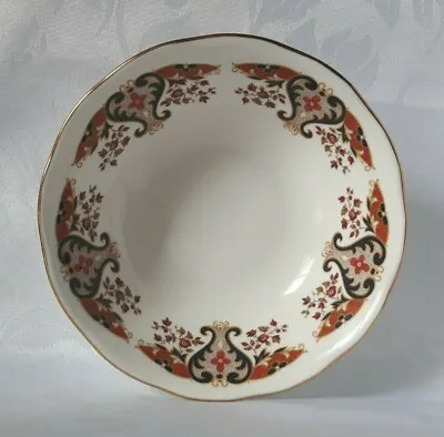Buy Colclough Royale Dessert Bowl Bone China Cereal Bowl In Red Brown And Blue • 16.95£