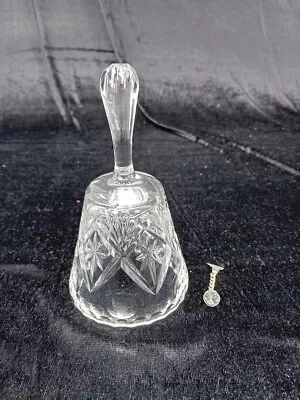Buy Crystal Cut Glass Bell Etched FLT07-AM • 7.99£