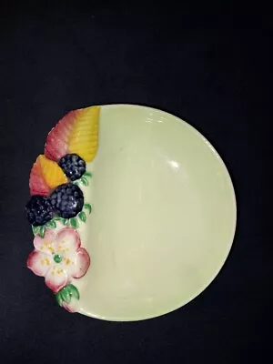 Buy Vintage Carlton Ware Small Green Bramble Australian Design Art Deco Dish • 4.50£