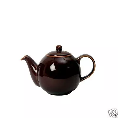 Buy London Pottery Globe Traditional China Teapot ~ 4 6 10 Cup ~ Rockingham Brown • 19.95£