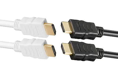 Buy HDMI Cable 2.0 4K ARC 2160p Ultra HD 0.5m 1m 2m 3m 5m 10m 15m 20m Short Long • 2.89£