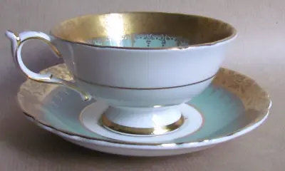Buy Vintage Paragon China A4030 Footed Cup & Saucer (10158) • 89.50£