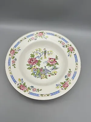Buy Vintage Nelson Ware Floral And Bird Ceramic Dish Bowl 9” • 6£