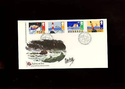 Buy 1985 Safety At Sea Official FDC Life Boat Display Poole Dorset H/S. Cat £25+ • 4.99£