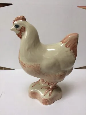 Buy Rye Studio Pottery Red Chicken Figurine 7.5 Inches Tall • 30£