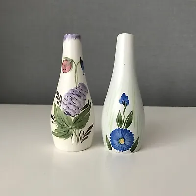 Buy Pair Of Vintage Radford Pottery Bud Vases Flowers • 6.99£