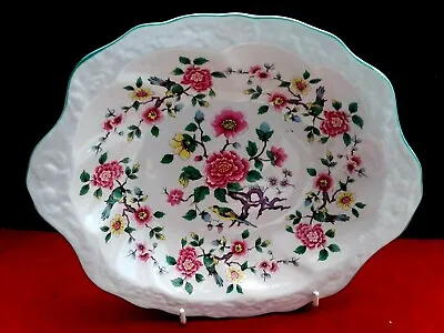 Buy Vintage 50s Collectible Chinese Rose Pattern Dish J.Kent Old Foley Staffordshire • 28£