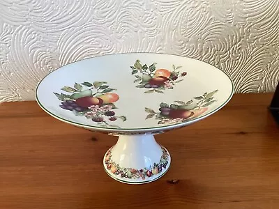 Buy VINTAGE Johnson Brothers Fresh Fruit Footed Cake Stand • 12.99£