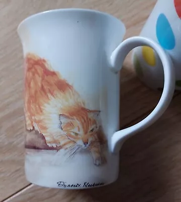 Buy Queens Fine Bone China Mug Top Cats Ginger Cat Made In England Churchill • 7.99£