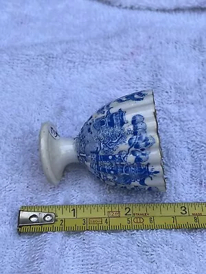 Buy Covelands China Antique Victorian Eggcup Oriental Willow Pattern Beautiful 18 • 20£