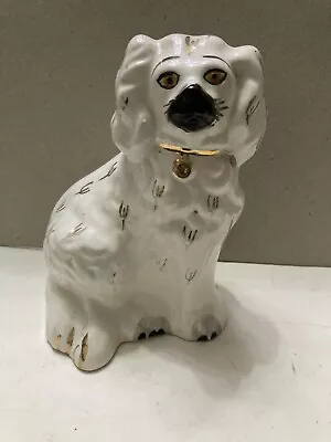 Buy Beswick Pottery Spaniel Dog Figure,Wally Ornament,1378-6,Gilded • 10.50£