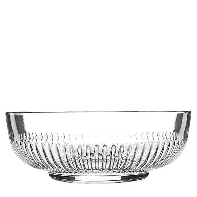 Buy Campana Glass Serving Bowl Vintage Kitchen Mixing Snack Bowl Dishes 20cm Clear • 10£