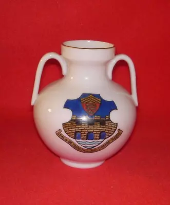 Buy GOSS Crested China Weymouth Roman Vase Weymouth Crests • 9.99£