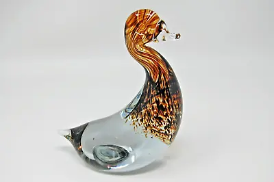 Buy Wedgwood England Art Glass Crystal Duck Bird Figurine Paperweight 6  Vintage • 23.74£