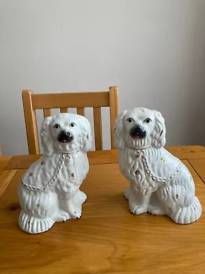 Buy Reproduction Staffordshire Pot Dogs (pair) • 20£