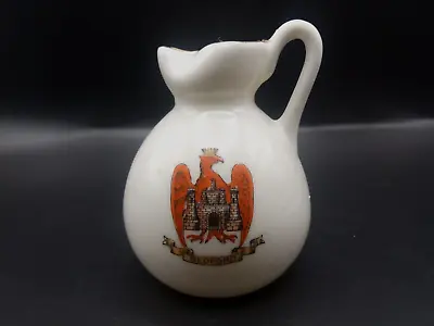 Buy Crested China - BEDFORD Crest - York Roman Ewer - Late Foley Shelley. • 6£