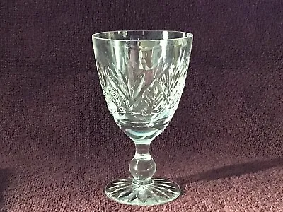 Buy Vintage Edinburgh Crystal CAMERON (Old Cut) Sherry Glass Fully Engraved On Base • 10.89£
