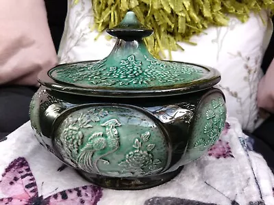 Buy Vintage Sylvac Green Pottery Tureen And Cover Chinese Chinoiserie Design 5399 • 59.99£