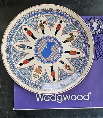 Buy Wedgewood Royal Silver Jubilee 1952-1977 Commemorative 10  Plate Vintage Royals • 30£