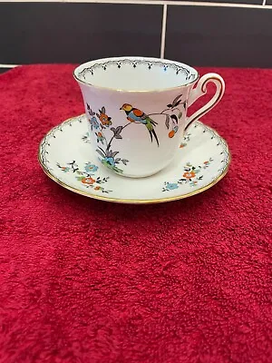 Buy Tuscan Fine English Bone China Tea Cup & Saucer, Both Hand Painted. • 4.99£