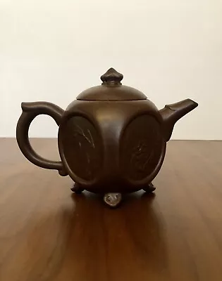 Buy Vintage Yixing Teapot Zisha Clay Mini Teapot Stamped Made In China • 45.54£