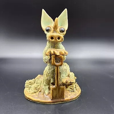 Buy Vintage Yare Designs Pottery Dragon With Spade / Shovel Gardening Ornament RARE • 249.95£