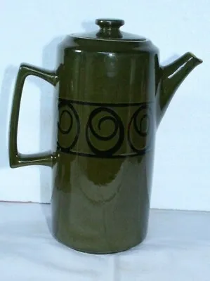 Buy Brixham Devon Studio Pottery Retro Design Coffee Pot • 20£