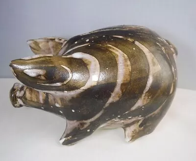 Buy Vintage Retro Rye Studio Art Pottery David Sharp Piggy Pig Money Bank Box • 14.99£