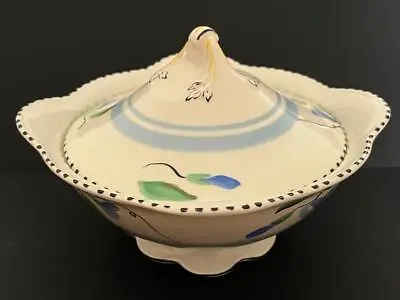 Buy Vintage Woods Ivory Ware Footed Vegetable Tureen With Lid • 9.99£