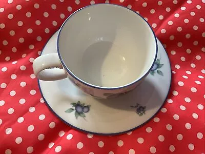 Buy Royal Doulton Everyday Blueberry Cup & Saucer USED ☕️ • 4.99£