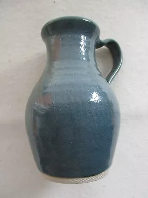 Buy Large Contemporary Stoneware Jug, Blue/green Colourway, Stamped DB  • 10£