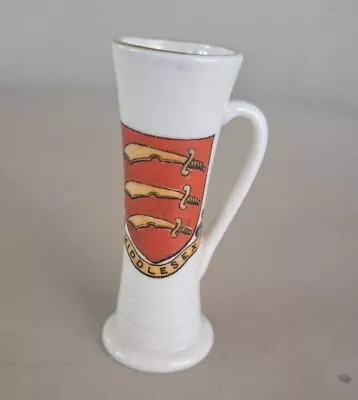 Buy Vintage W.h. Goss Crested China Model Of Ancient Tyg - Middlesex Crest • 2.99£