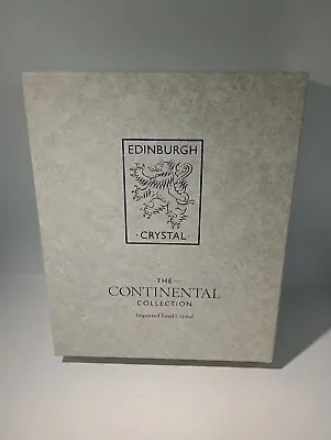 Buy Set Of 6 Edinburgh Crystal Continental Collection Wine Glasses In Lined Box • 19.99£