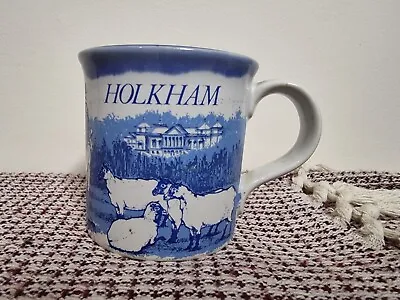 Buy Vintage Holkham Pottery Mug Coke Of Norfolk Farming Sheep See Description • 6.99£