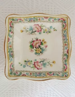Buy Trinket Dish Bowl ~ 'Ming Rose' Pattern ~ Flowers ~ Bone China ~ By Foley • 12.99£