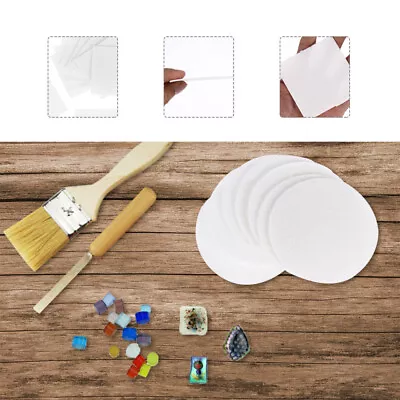 Buy 30 Glass Hot Melt Paper Microwave Kiln Ceramic Fiber Shelf Liner Firing • 7.98£
