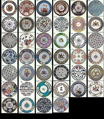 Buy Museum Collection Decorative Tin Enamel Floral Plates - Picnic Party Display  • 4.99£