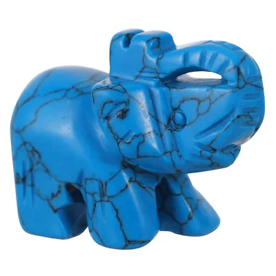 Buy  Elephant Statue Crystal Elephants Ornaments Car Decoration Decorate • 5.87£