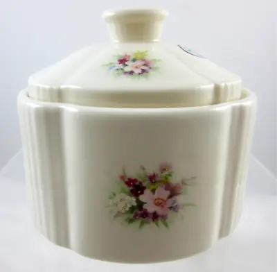 Buy Donegal Parian Irish China Fluted Lidded Flora Casket 8074 • 15£
