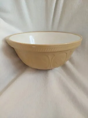 Buy Vintage TG Green & Co Pressed Yellow Ware Large Mixing Salad Bowl 12  England • 29£