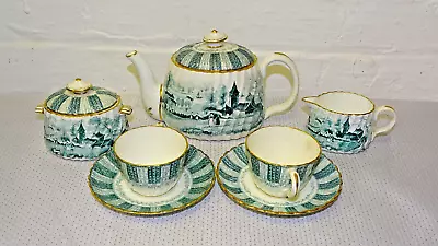 Buy Antique Minton Teaset Teapot Cups Saucers Milk Sugar    Tea  Set Dinner Service • 12.99£