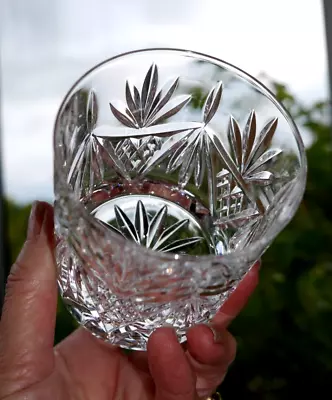 Buy Lovely  Rare Edinburgh Crystal Whisky Glass 3  High In The  AYR  Pattern • 10£
