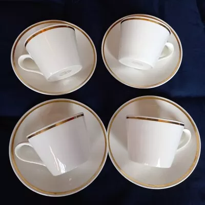Buy Set Of Four Royal Tuscan 'sovereign' Tea Cups & Saucers  • 15£
